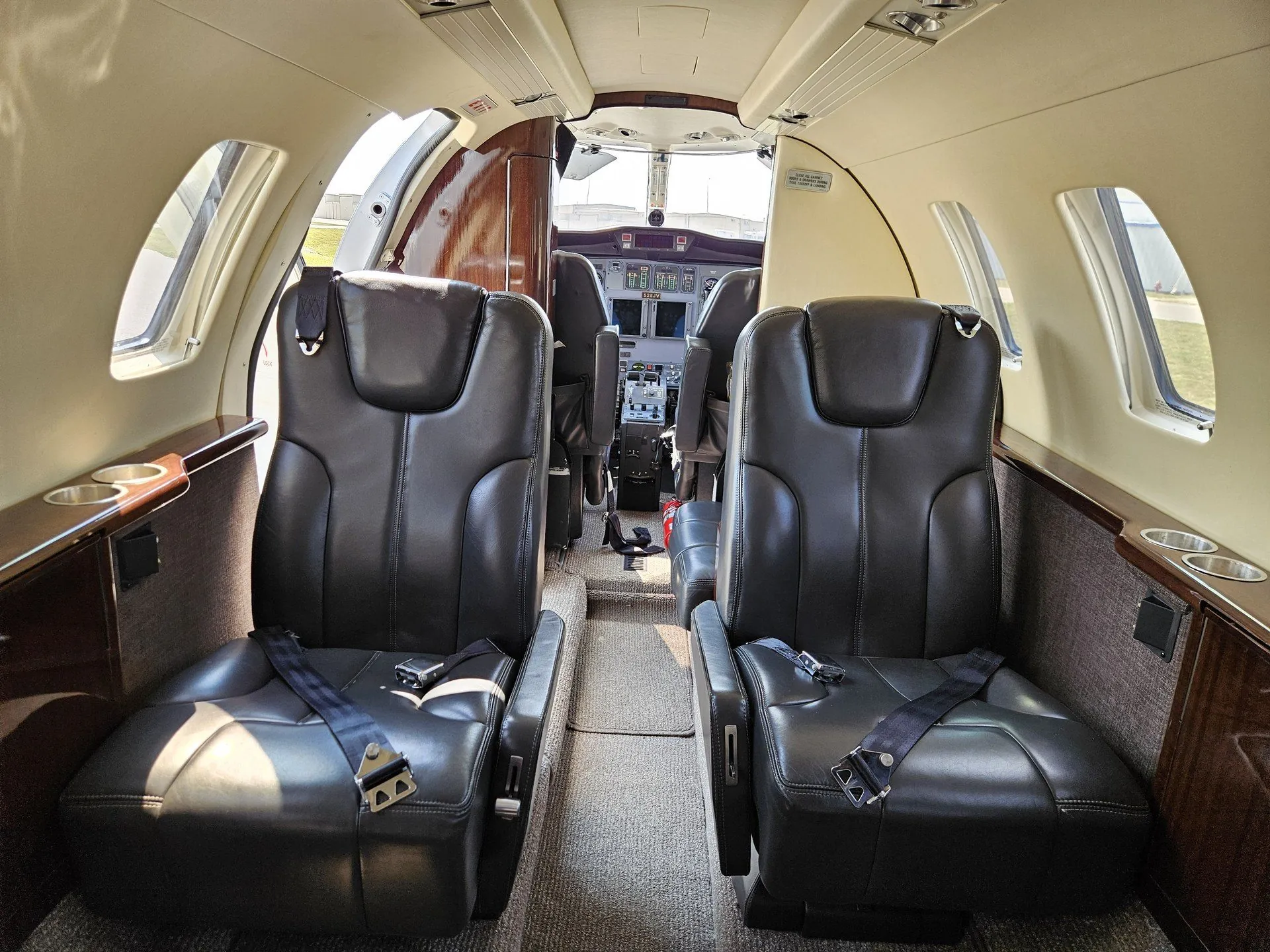 Citation CJ cabin interior