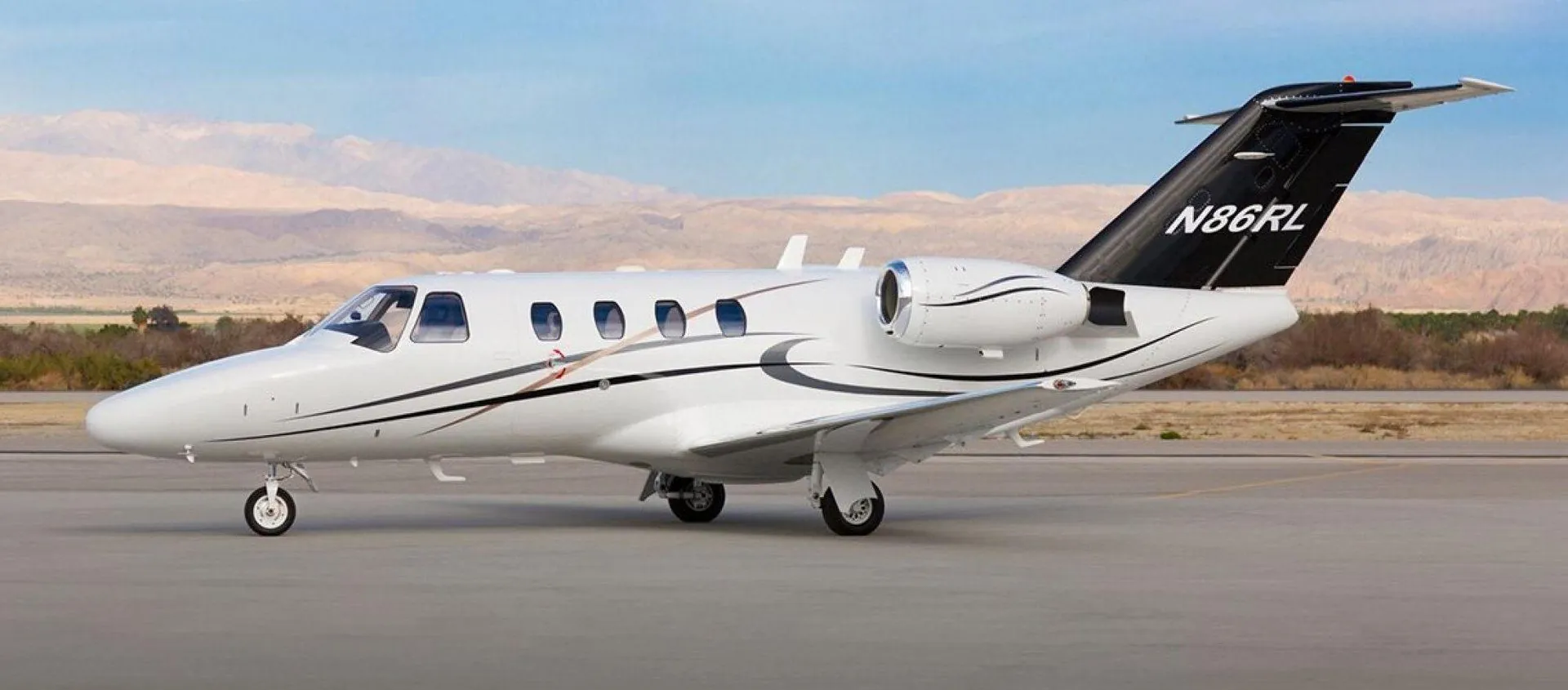 Citation CJ1 exterior side profile